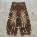 Canyon Fringe – Washed Denim Jorts