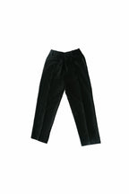 Tailored Pleated Trousers – Black