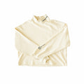 Persevere Mock Neck Pullover – Cream